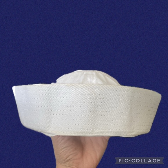 White Sailor Hat - Picture 1 of 1